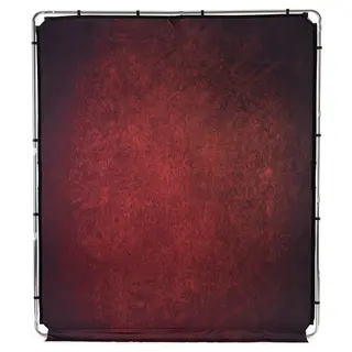 Manfrotto EzyFrame Vintage Background Sammenleggbar bakgrunn 2x2,3m Crimson