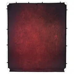 Manfrotto EzyFrame Vintage Background Cover/Bakgrunnsduk. Crimson