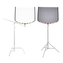 Manfrotto Rapid Flag 24&#39;&#39;x36&#39;&#39; Kit Sort FLAG og SCRIM sett 60x91cm