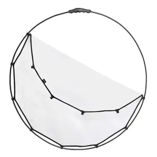 Manfrotto HaloCompact Diffuser 82cm 2-stop diffusor med h&#229;ndtak