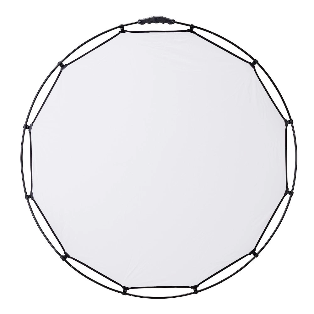 Manfrotto HaloCompact Plus Reflector98cm Sølv/Hvit vendbar reflektor