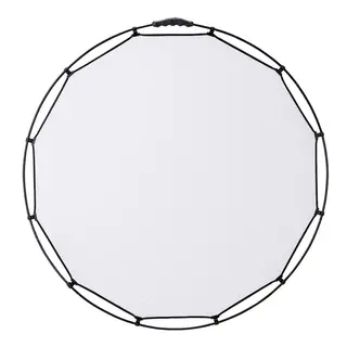 Manfrotto HaloCompact Plus Reflector98cm Sølv/Hvit vendbar reflektor