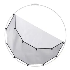 Manfrotto HaloCompact Plus Cover 98 cm S&#248;lv/Hvit