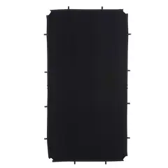 Manfrotto Skylite Rapid Cover Medium 1x2 Black Velour Duk, sort fl&#248;yel, 1,1 x 2 m