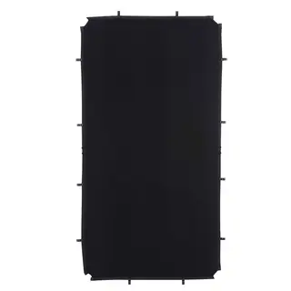 Manfrotto Skylite Rapid Cover Medium 1x2 Black Velour Duk, sort fl&#248;yel, 1,1 x 2 m