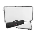 Manfrotto Skylite Rapid Medium Kit 1x2 m 1x2 m med diffuser, sølv/hvit duk og bag