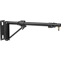 Manfrotto Bom 098SHB Wall Boom sort Veggmontert arm 78-122cm sort