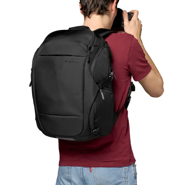 Manfrotto Advanced III Travel Fotoryggsekk. Sideåpning. 15" LapTop 