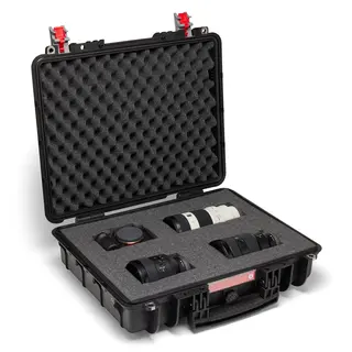 Manfrotto Pro-Light Tough TH-47F Hard-Case koffert. m/skuminlegg