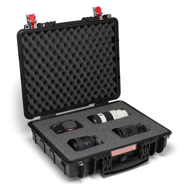 Manfrotto Pro-Light Tough TH-47F Hard-Case koffert. m/skuminlegg 