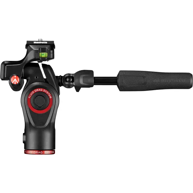 Manfrotto Befree 3-Way Live Head Lettvekts 3-veis stativhode Foto Video 