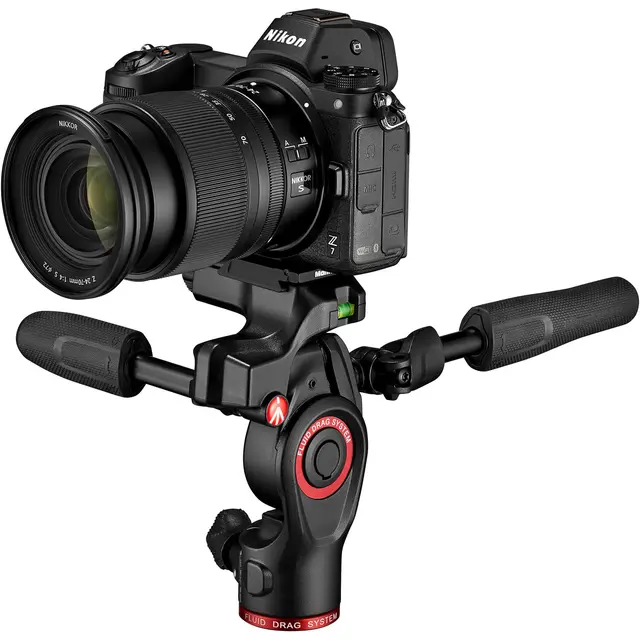Manfrotto Befree 3-Way Live Head Lettvekts 3-veis stativhode Foto Video 