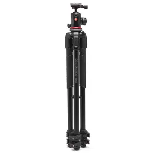 Manfrotto MT190X3 + MH496-BHQ6 Stativkit med 496 Kulehode. Aluminium