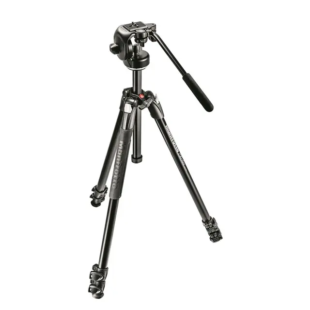 Manfrotto 290 Xtra Stativ + 128RC2 hode Aluminiumstativ med 128RC2 videohode 