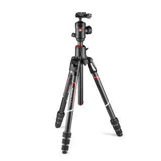 Manfrotto Befree GT XPRO Twist KIT Reisestativ kit i Karbon. Twist Lock ben