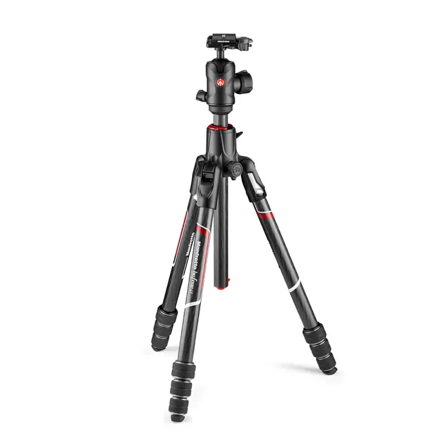 Manfrotto Befree GT XPRO Twist KIT Reisestativ i aluminium. Twist Lock ben 