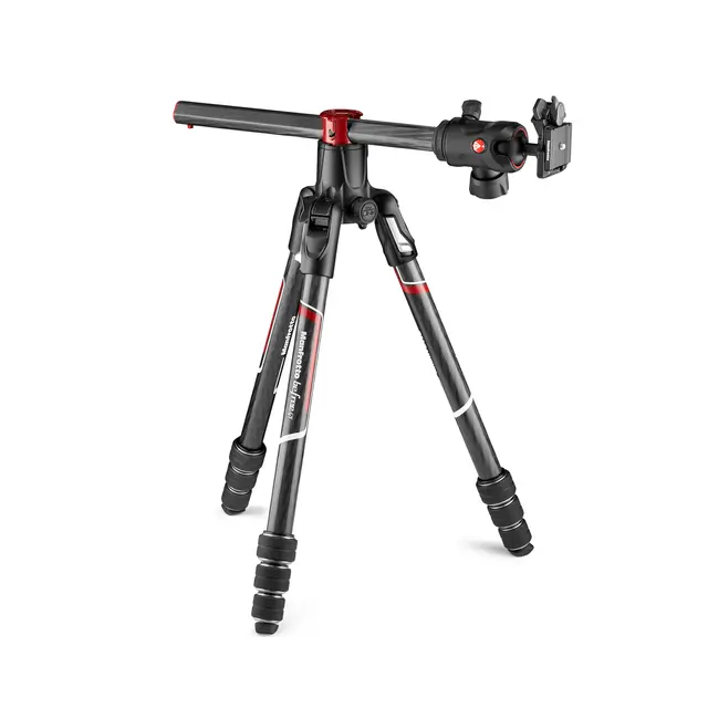 Manfrotto Befree GT XPRO Twist KIT Reisestativ i aluminium. Twist Lock ben 