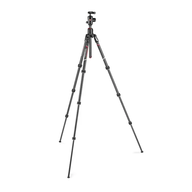 Manfrotto Befree GT XPRO Twist KIT Reisestativ i aluminium. Twist Lock ben 