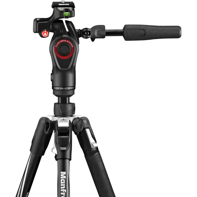 Manfrotto Befree Live Advanced 3-Way Reisestativ m/foto- videohode. Aluminium 