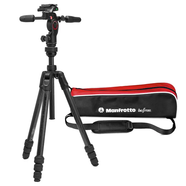 Manfrotto Befree Advanced GT Pro Kit Alu Stativkit med 3-veis pan/tilt hode 