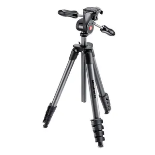 Brukt Manfrotto Compact Advanced Stativ Fotostativ med 3-veis panoramahode