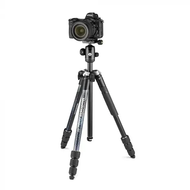 Manfrotto Element MII Stativkit Reisestativ m/ kulehode Aluminium Sort 
