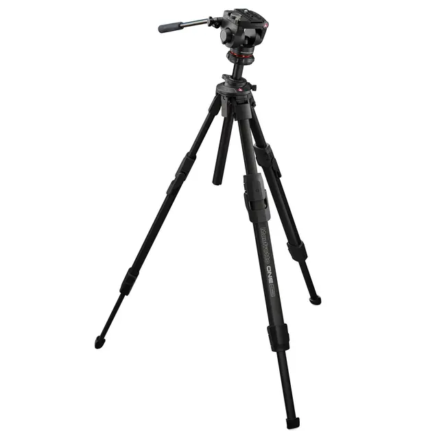 Manfrotto ONE Hybrid Tripod Kit Aluminium + 500X Fluid Head 