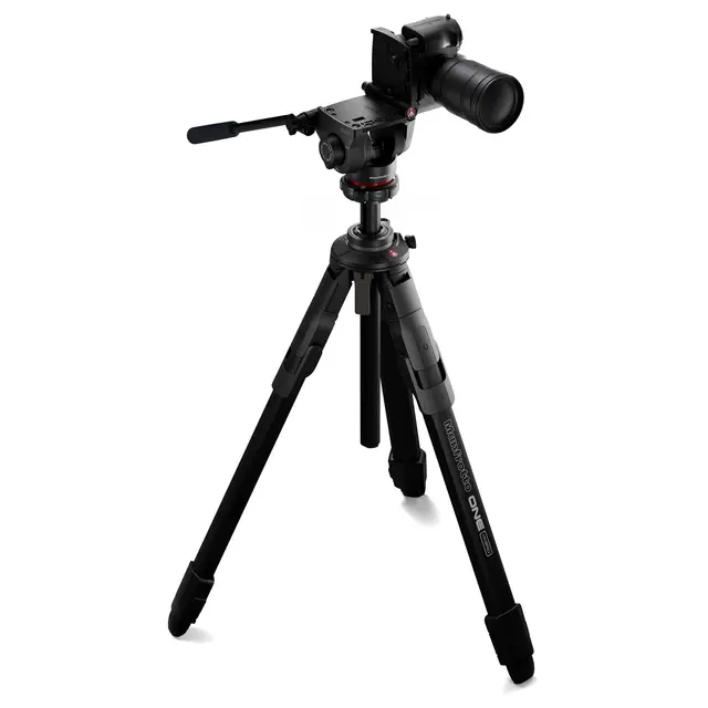 Manfrotto ONE Hybrid Tripod Kit Aluminium + 500X Fluid Head 