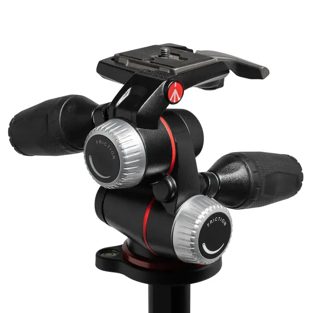Manfrotto ONE Photo Tripod Kit Med MXHPRO-3W 3-Way Head 