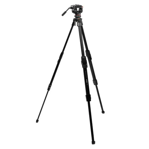 Manfrotto ONE 500X Video Tripod Kit Aluminium