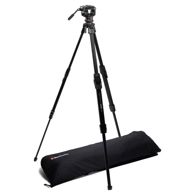 Manfrotto ONE 500X Video Tripod Kit Aluminium 