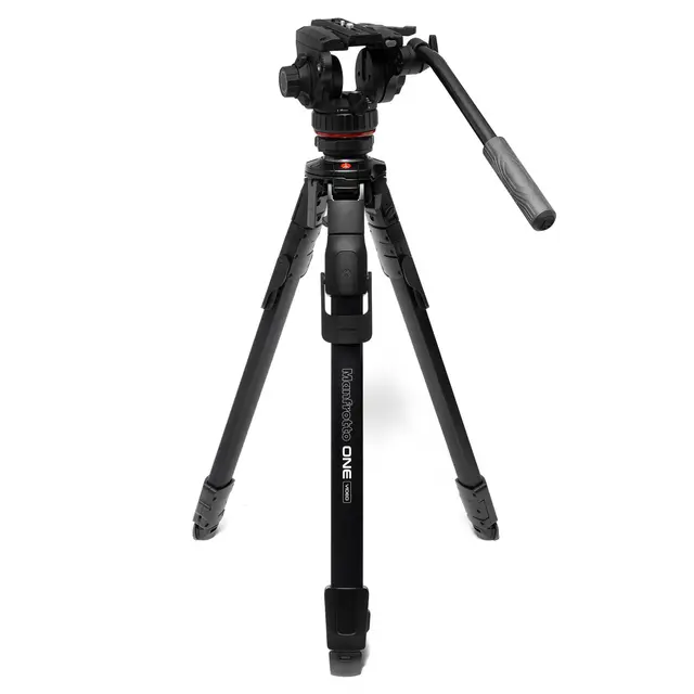 Manfrotto 502X ONE Video Tripod Kit Aluminium 