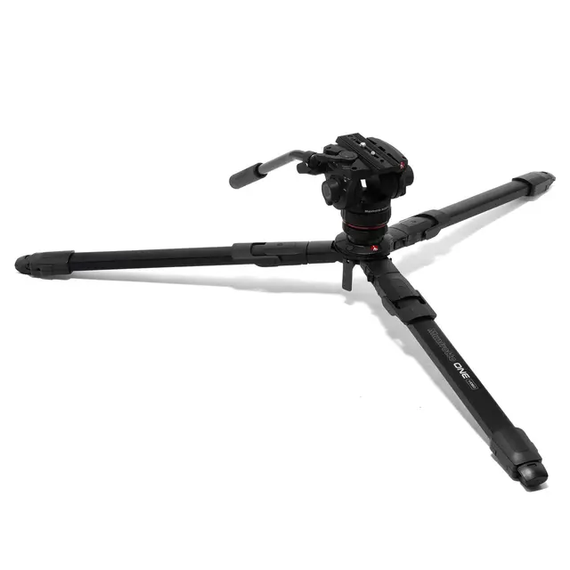 Manfrotto 502X ONE Video Tripod Kit Aluminium 