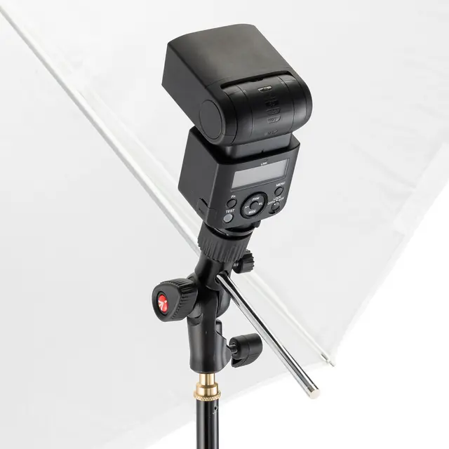 Manfrotto Snap Tilthode MLH1HS-2 Leddet stativhode for blits og paraply 