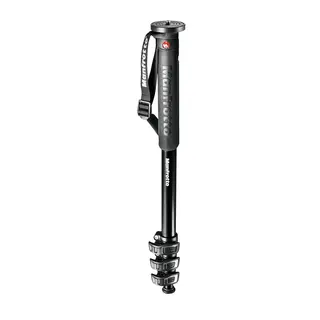 Manfrotto MPMXPROA4 Monopod Ettbensstativ Maks 1,8m, 4 ledd