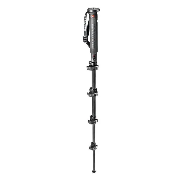 Retur Manfrotto MPMXPROC5 Monopod Carbon Ettbensstativ 5 ledd i karbon 
