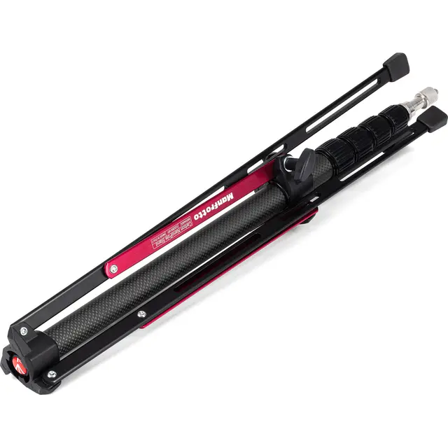 Manfrotto Nanopole MS0490C Carbon Lysstativ Karbon, 1,97 m, Sliding Leg 