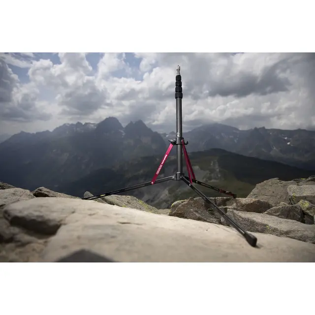 Manfrotto Nanopole MS0490C Carbon Lysstativ Karbon, 1,97 m, Sliding Leg 