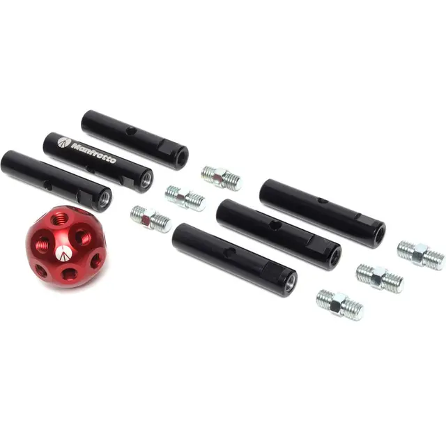 Manfrotto Dado Multi koblingsledd 6 ROD Inkl. 6 stk Festepinner med skrue 