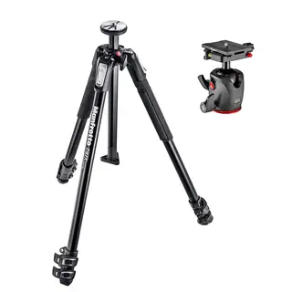 Manfrotto Stativkit MT190X3 +MHXPRO-BHQ6 Stativkit med XPRO Kulehode. Arca Swiss