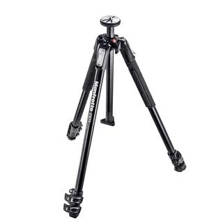 Manfrotto MT190X3 Alu Stativ Fotostativ i Aluminium Fra 9 til 160cm