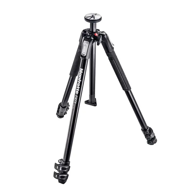 Manfrotto MT190X3 Alu Stativ Fotostativ i Aluminium Fra 9 til 160cm 