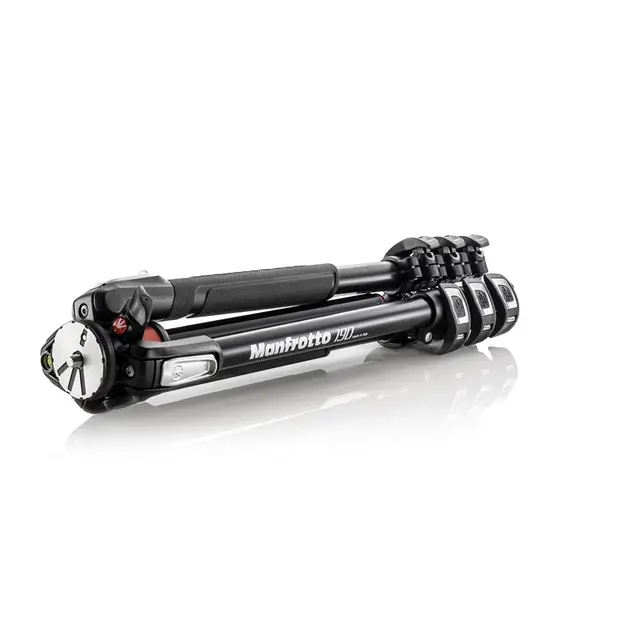 Manfrotto MT190XPRO4 Stativ Fotostativ Aluminium 4-Seksjoner 