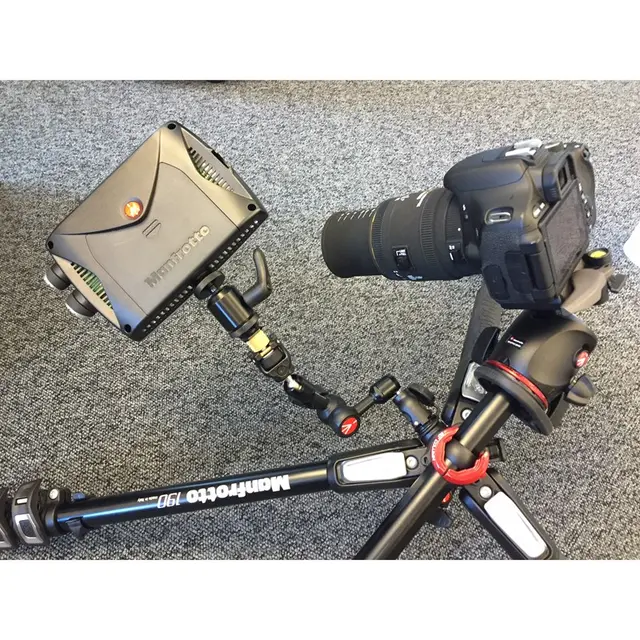 Manfrotto MT190XPRO4 Stativ Fotostativ Aluminium 4-Seksjoner 