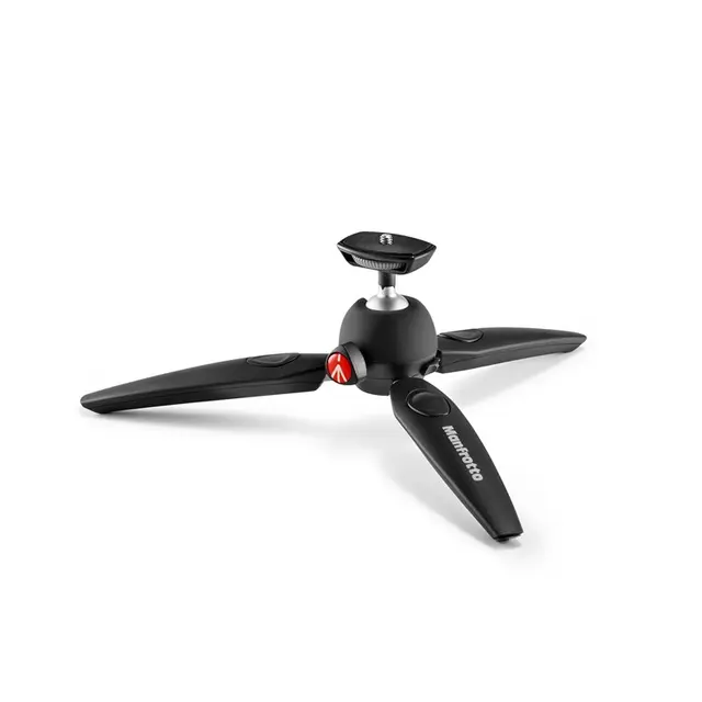 Manfrotto Bordstativ Pixi Evo Ministativ m/fleksible ben. Sort 