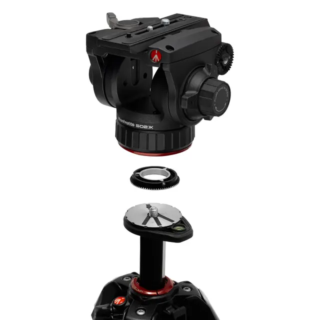 Manfrotto 502X Fluid Video Head With 75mm Flat Base 