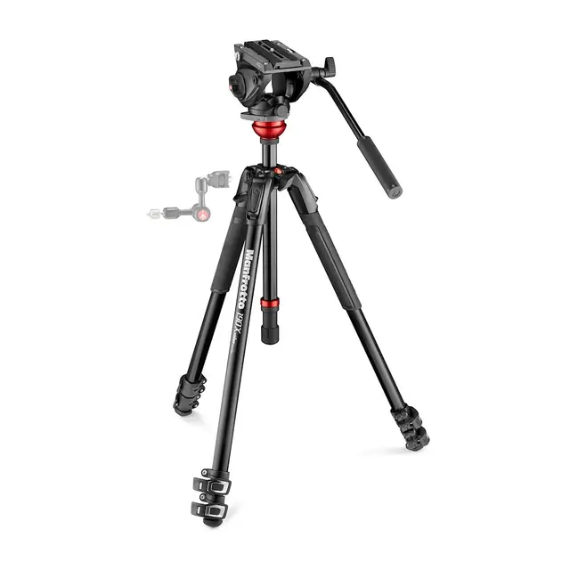 Manfrotto MVK500190XV Stativkit Video Videostativ 500AH hode og 190XV stativ 