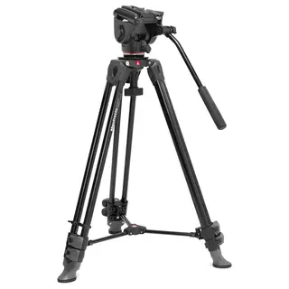 Manfrotto ONE Hybrid Tripod Kit Aluminium + 500X Fluid Head &amp; Bag