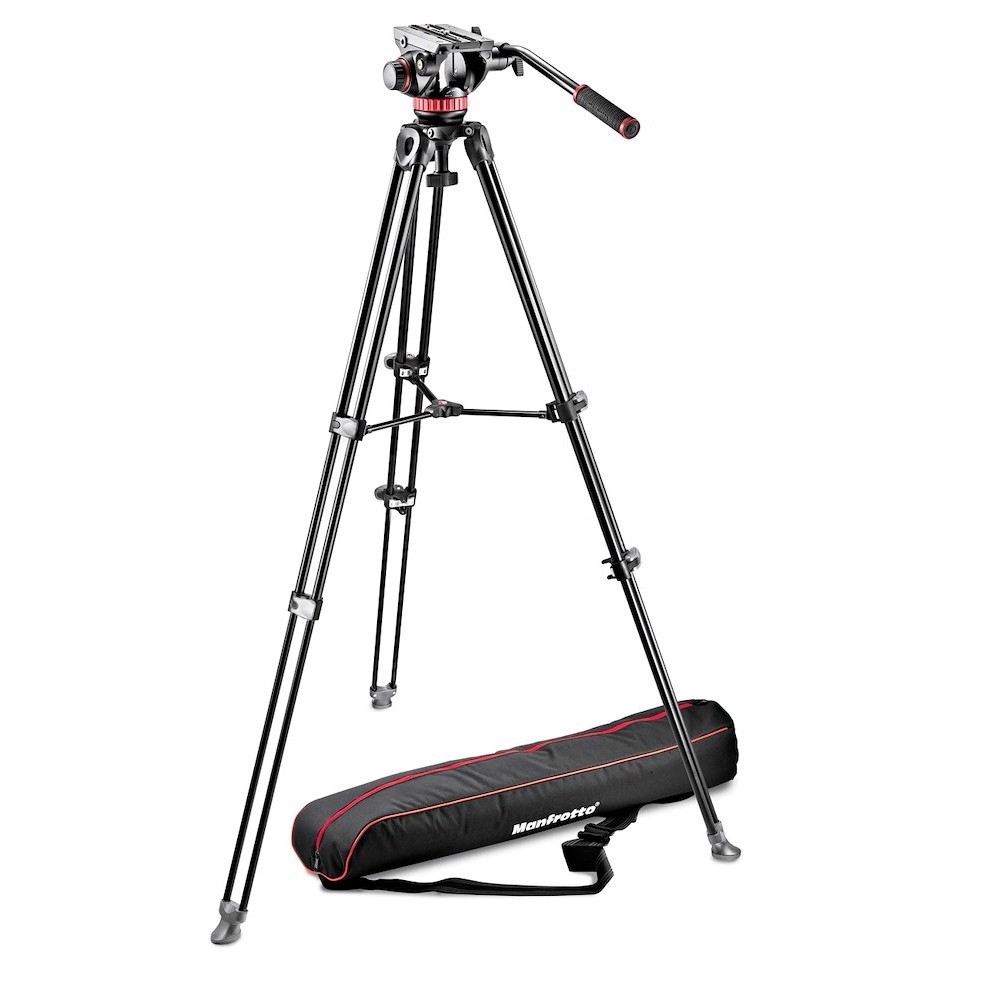 Manfrotto MVK502AM Stativkit Video Videostativ med hode og bag