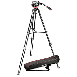 Manfrotto MVK502AM Stativkit Video Videostativ med hode og bag